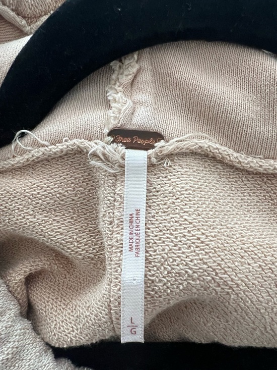 Free People Modern Boho Chic Raw-Edge Hoodie - Picture 3 of 5